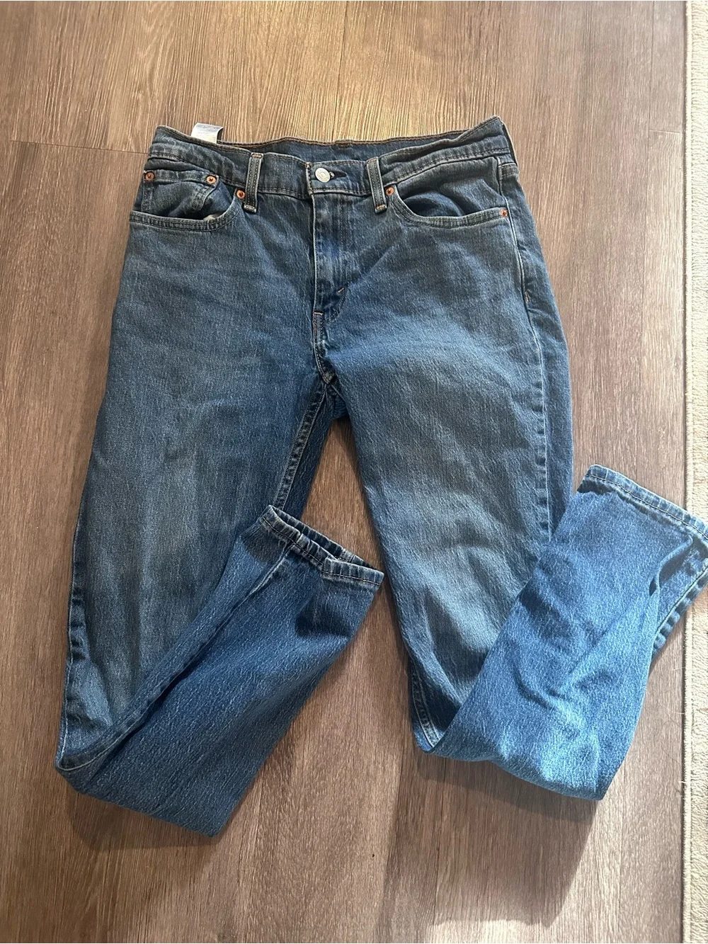 Levi's Classic Blue Denim Jeans